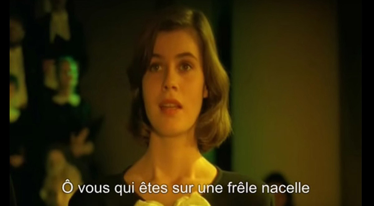 Weronika chante “Le Paradis
